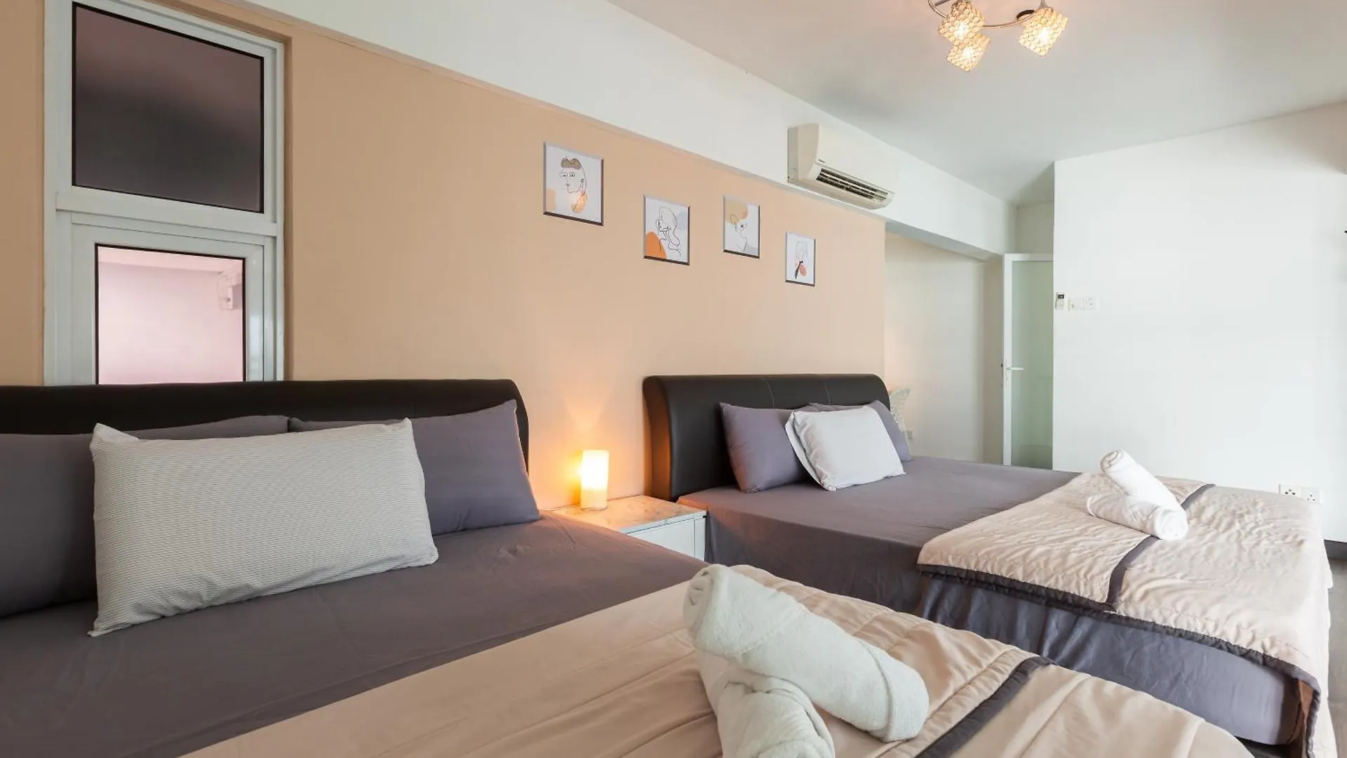 Apartment Maritime Seaview Comfy Suite Penang With Tvbox,Pool,Freewifi,2-8Pax Jelutong