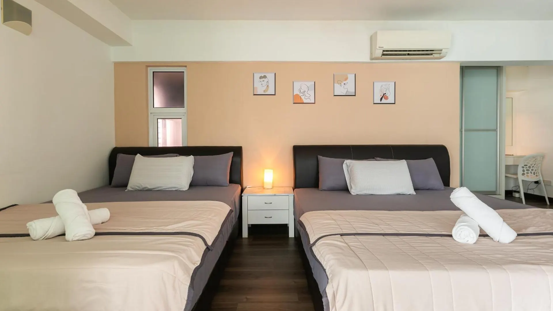 Maritime Seaview Comfy Suite Penang With Tvbox,Pool,Freewifi,2-8Pax Jelutong Apartamento