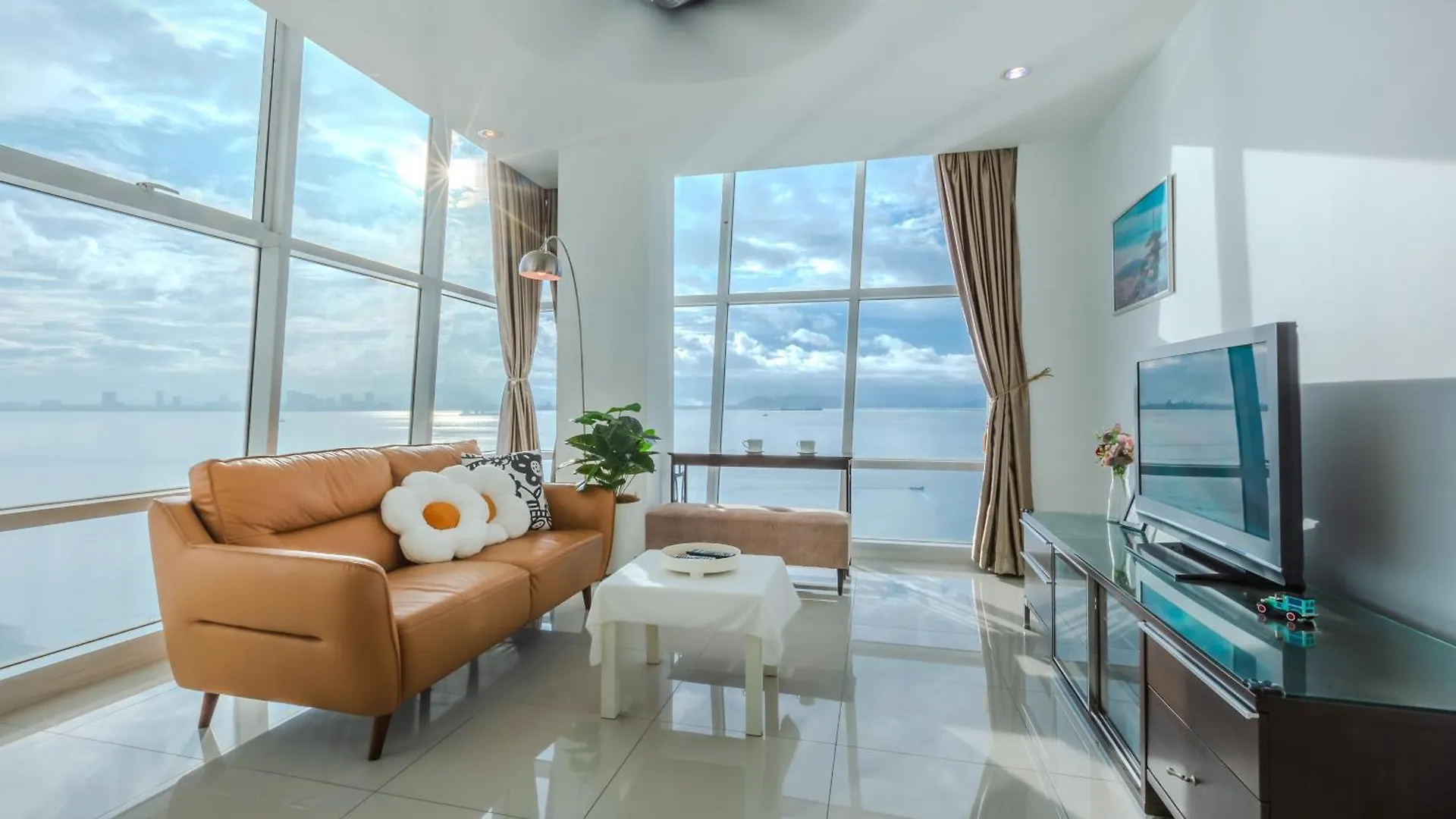 Maritime Seaview Comfy Suite Penang With Tvbox,Pool,Freewifi,2-8Pax Jelutong Apartamento